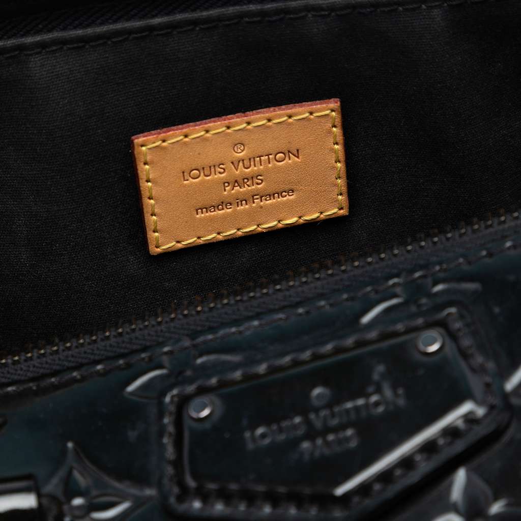 Louis Vuitton Monogram Vernis Montana Black Leather Good condition - Box View