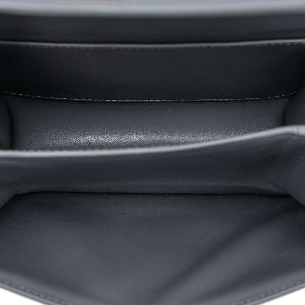 Celine Teen Calfskin Classic Box Grey Leather Good condition - Model View