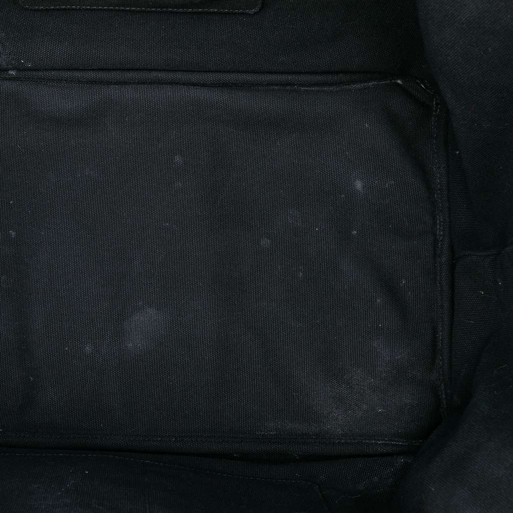 Prada Large Canvas Canapa Bijoux Satchel Black Canvas Good condition - Model View