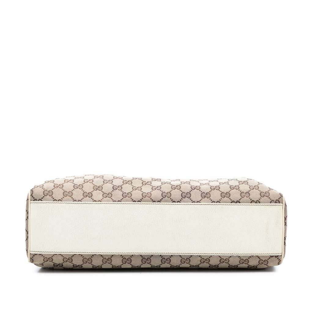 Gucci Medium GG Canvas Charmy Shoulder Bag Beige Canvas Good condition - Inside View