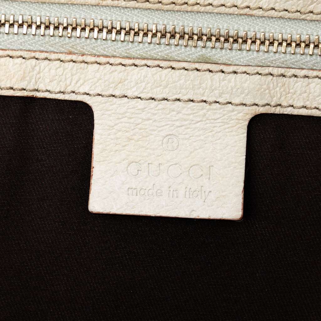 Gucci Medium GG Canvas Charmy Shoulder Bag Beige Canvas Good condition - Box View