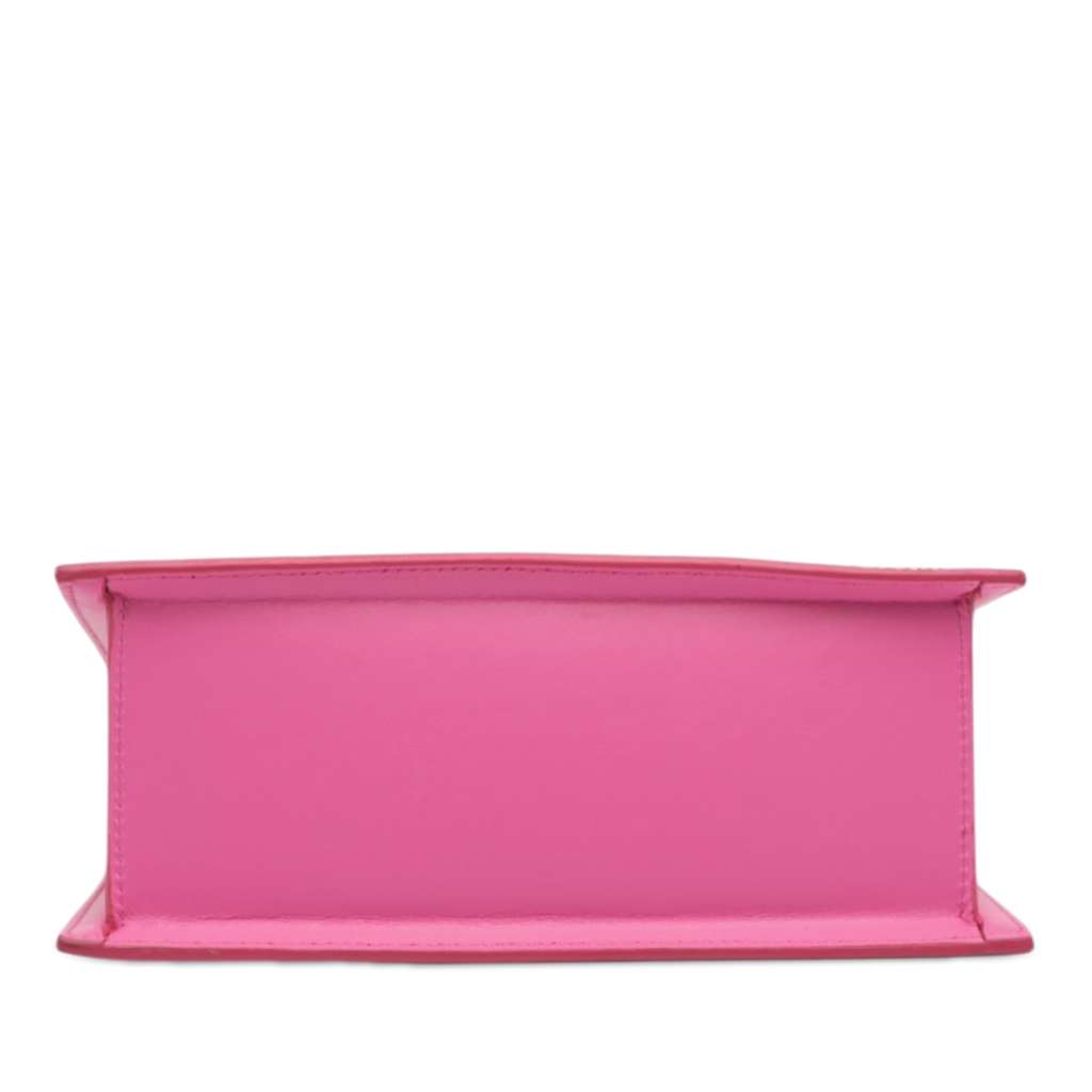Jacquemus Smooth Calfskin Le Grand Chiquito Pink Leather Good condition - Inside View