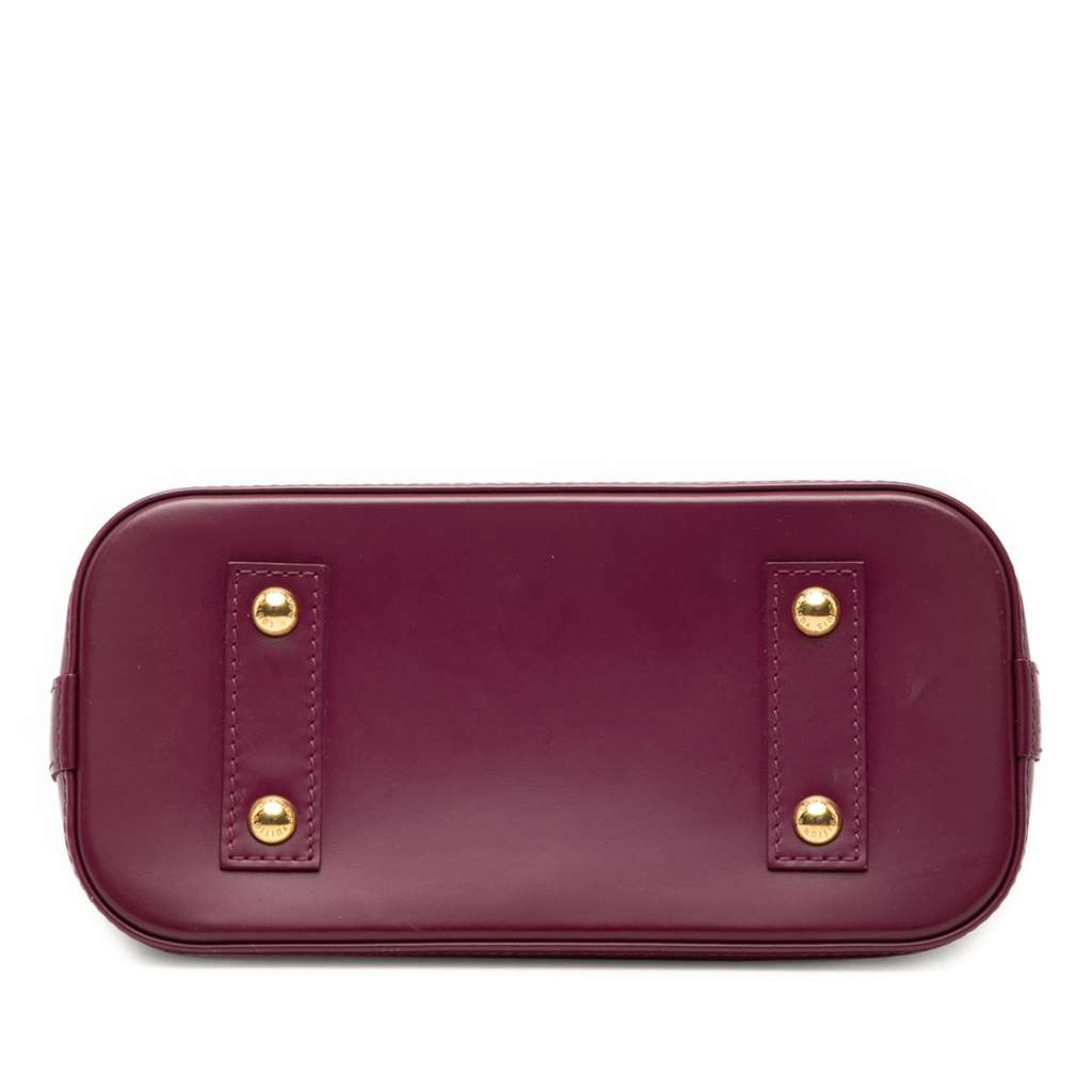 Louis Vuitton Monogram Totem Alma BB Brown Good condition - Inside View