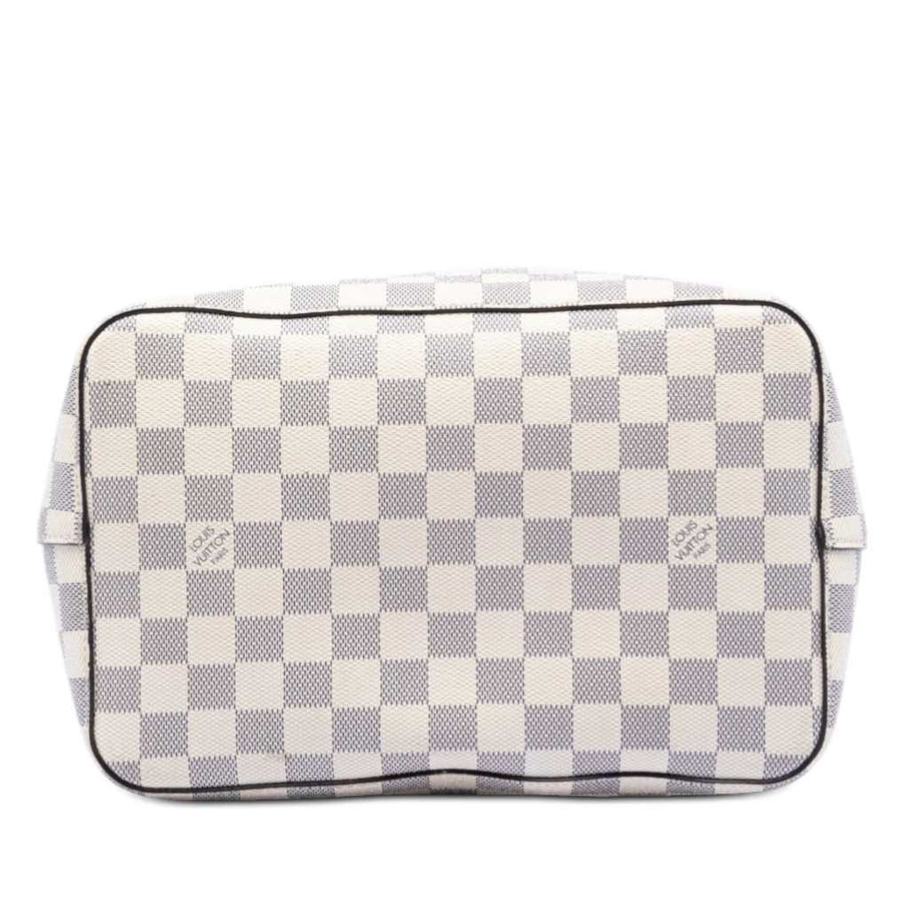 Louis Vuitton Damier Azur Neonoe MM White Good condition - Inside View