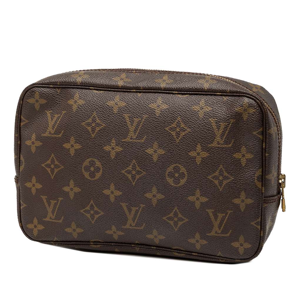 Louis Vuitton Monogram Trousse Toilette 23 Brown Good condition - Back View