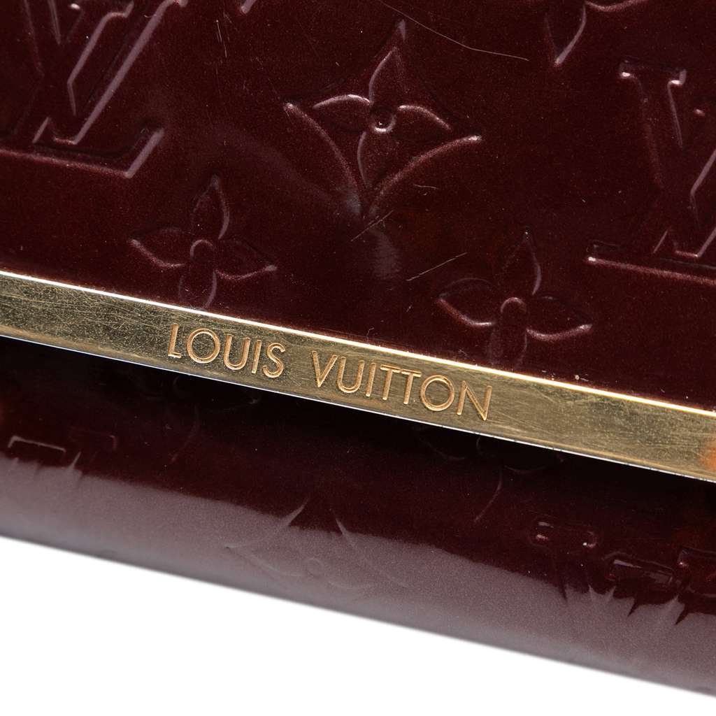 Louis Vuitton Monogram Vernis Rossmore PM Red Leather Good condition - Box View