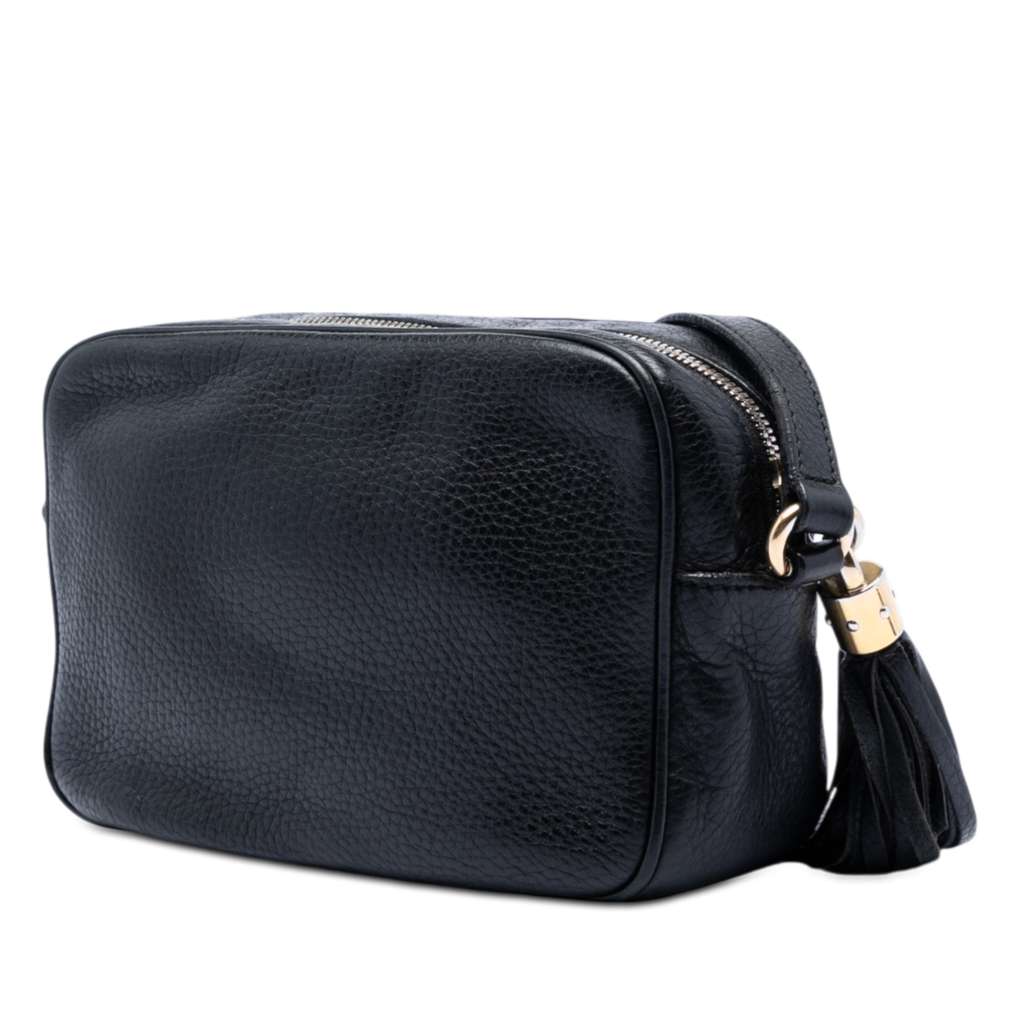 Gucci Leather Soho Disco Crossbody Black Leather Good condition - Back View