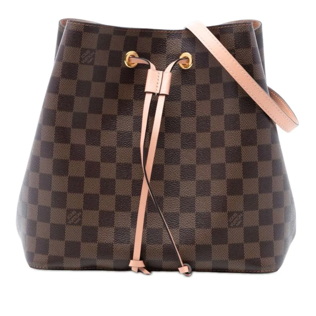 Louis Vuitton Damier Ebene NeoNoe MM Brown Very good - Front View