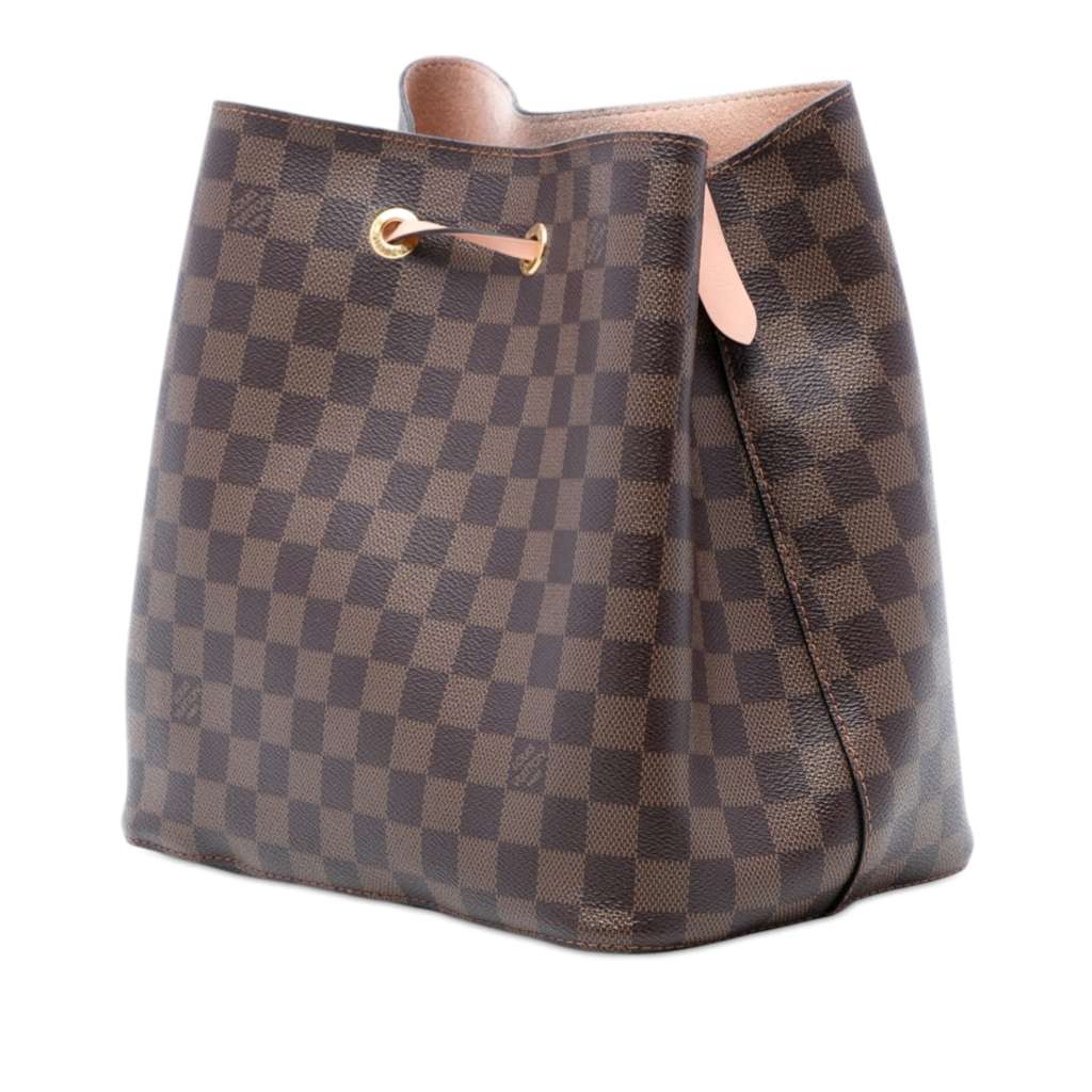 Louis Vuitton Damier Ebene NeoNoe MM Brown Good condition - Back View