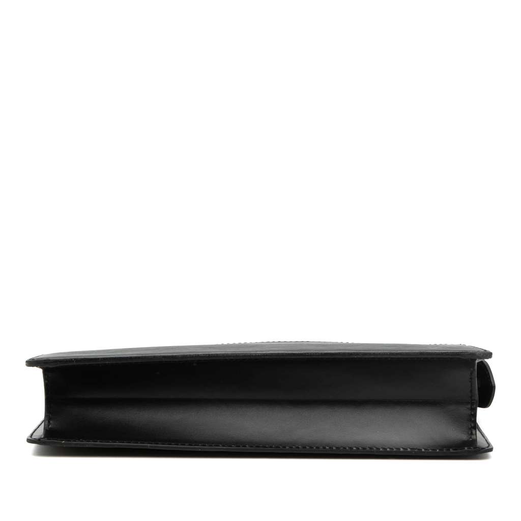 Louis Vuitton Epi Pochette Homme Black Leather Good condition - Inside View