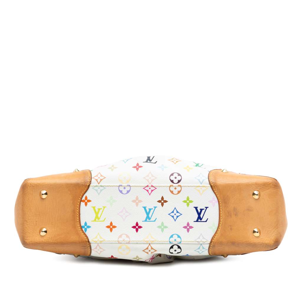Louis Vuitton Monogram Multicolore Judy GM White Good condition - Inside View