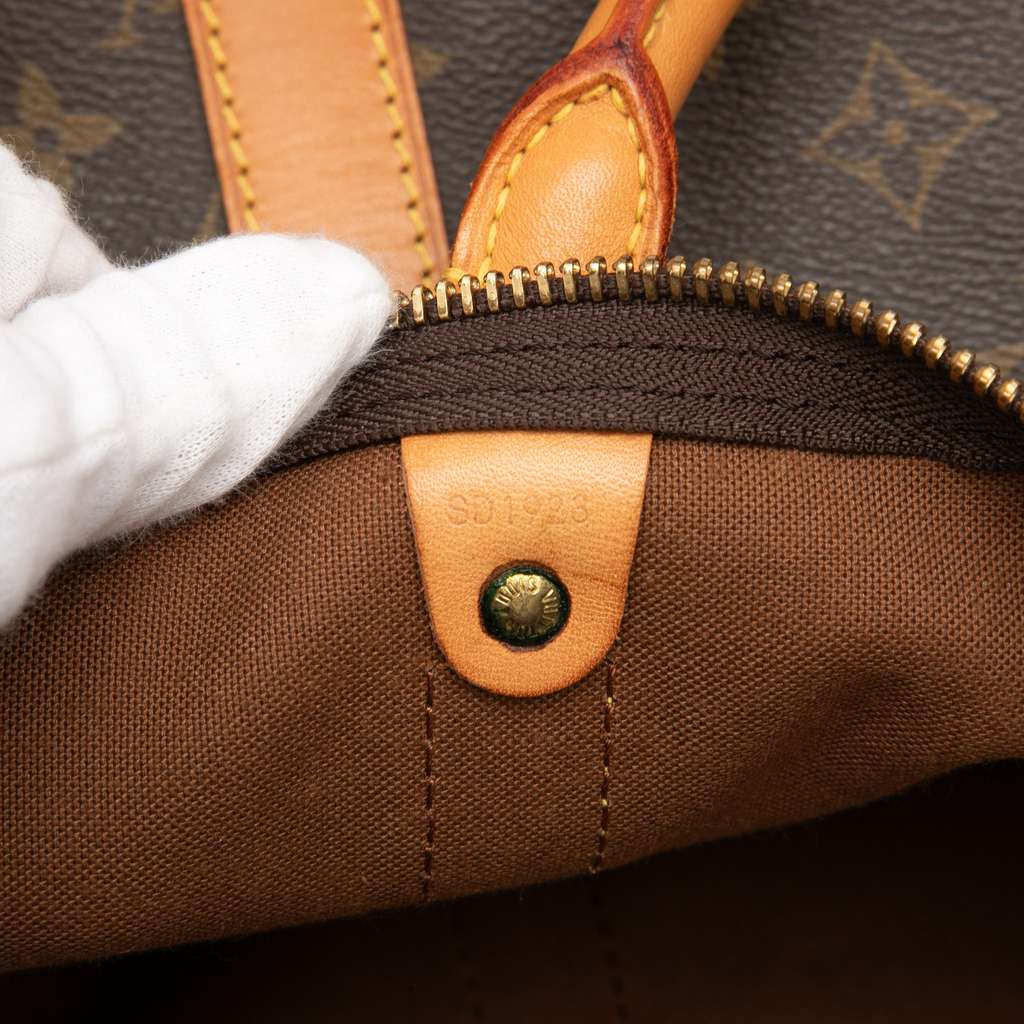 Louis Vuitton Monogram Keepall 55 Brown Fair condition - Box View