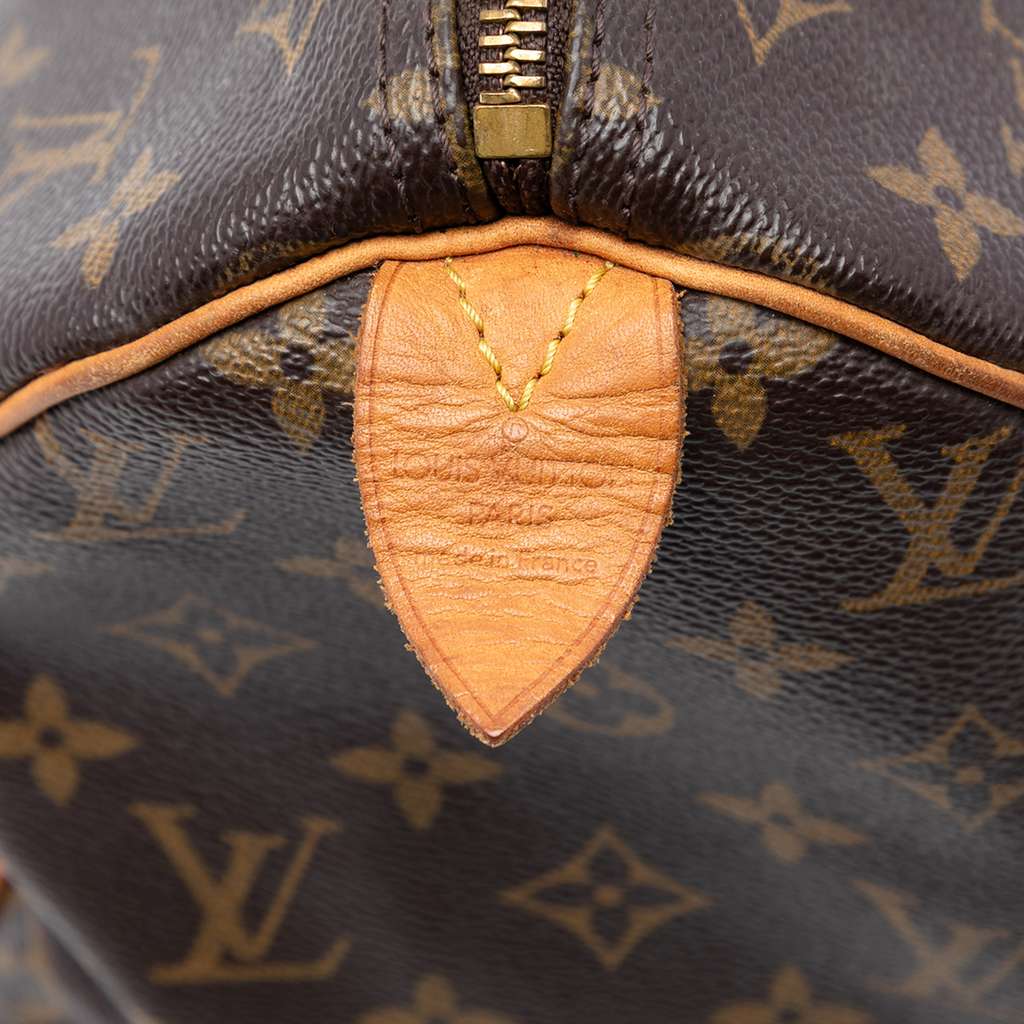Louis Vuitton Monogram Speedy 30 Brown Good condition - Box View