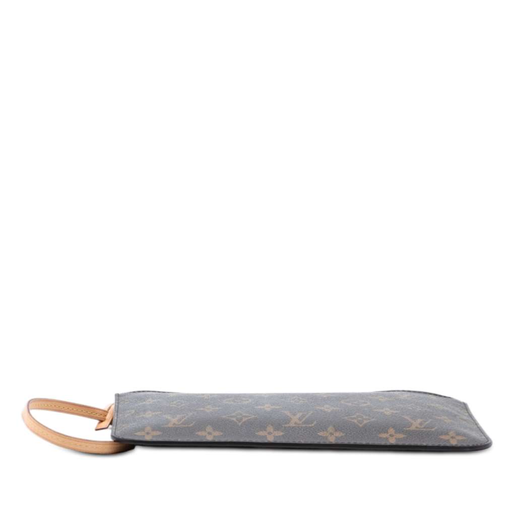 Louis Vuitton Monogram Neverfull MM Pouch Brown Good condition - Inside View