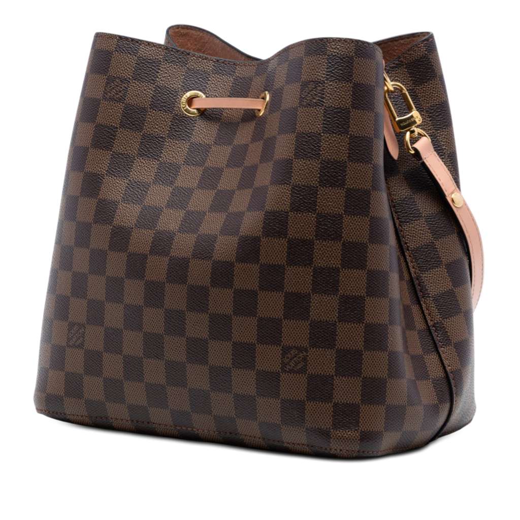 Louis Vuitton Damier Ebene NeoNoe MM Brown Good condition - Back View