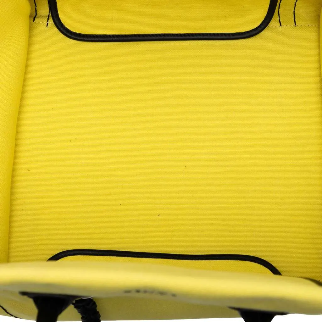 Celine Medium Canvas Phantom Luggage Tote Yellow Canvas Very good - Model View