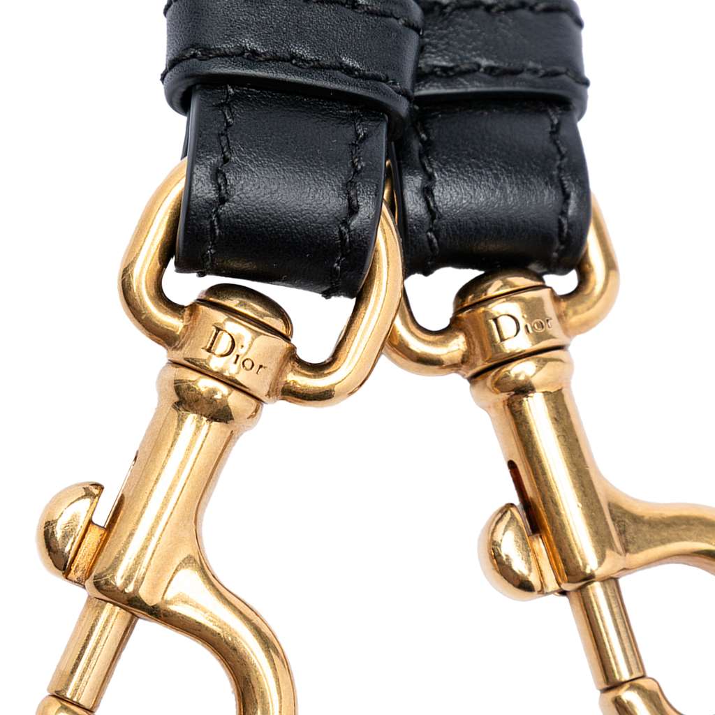 Dior Canvas Embroidered Toile de Jouy Strap Grey Canvas Good condition - Box View