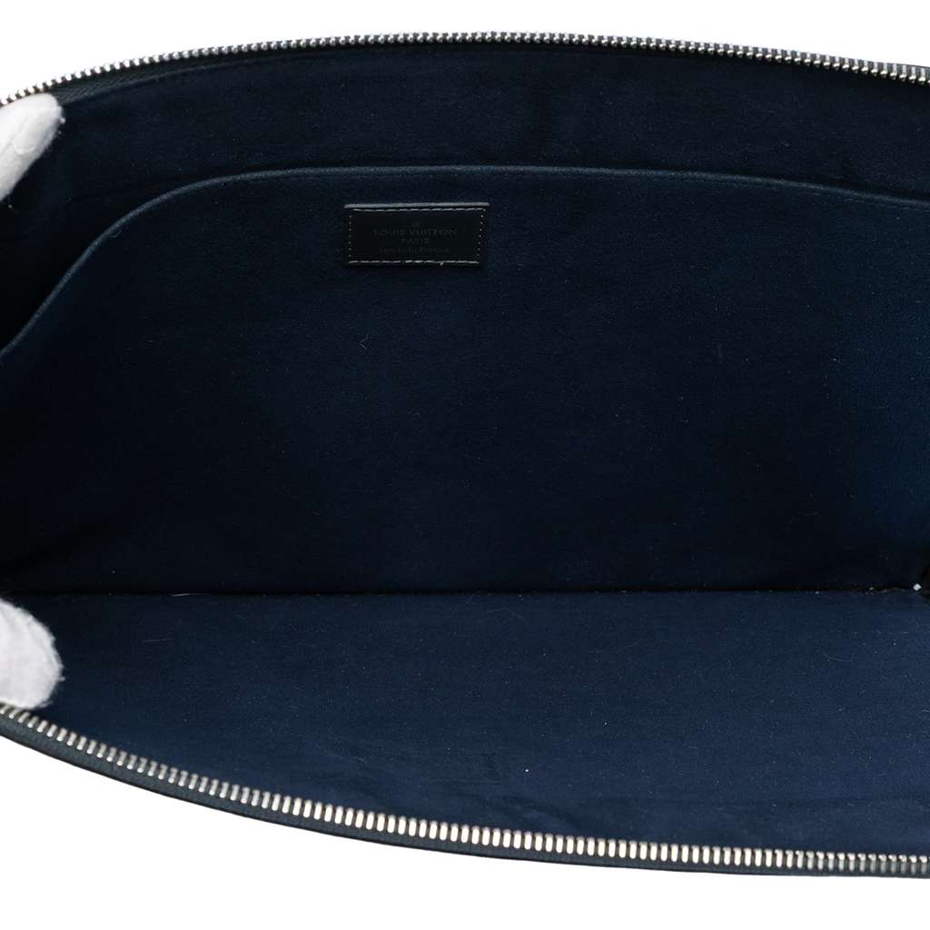 Louis Vuitton Epi Pochette Jour GM Blue Leather Good condition - Model View