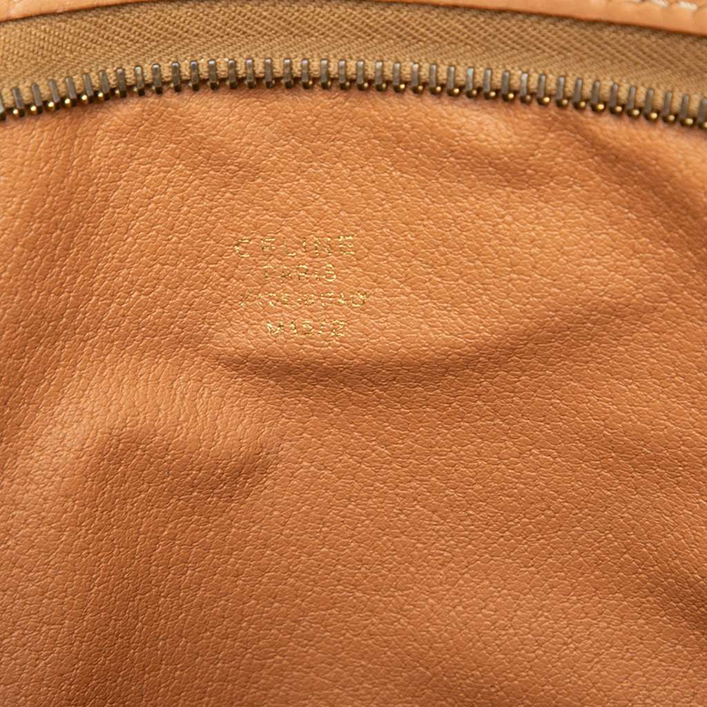 Celine Macadam Coated Canvas Clutch Brown Canvas Good condition - Box View