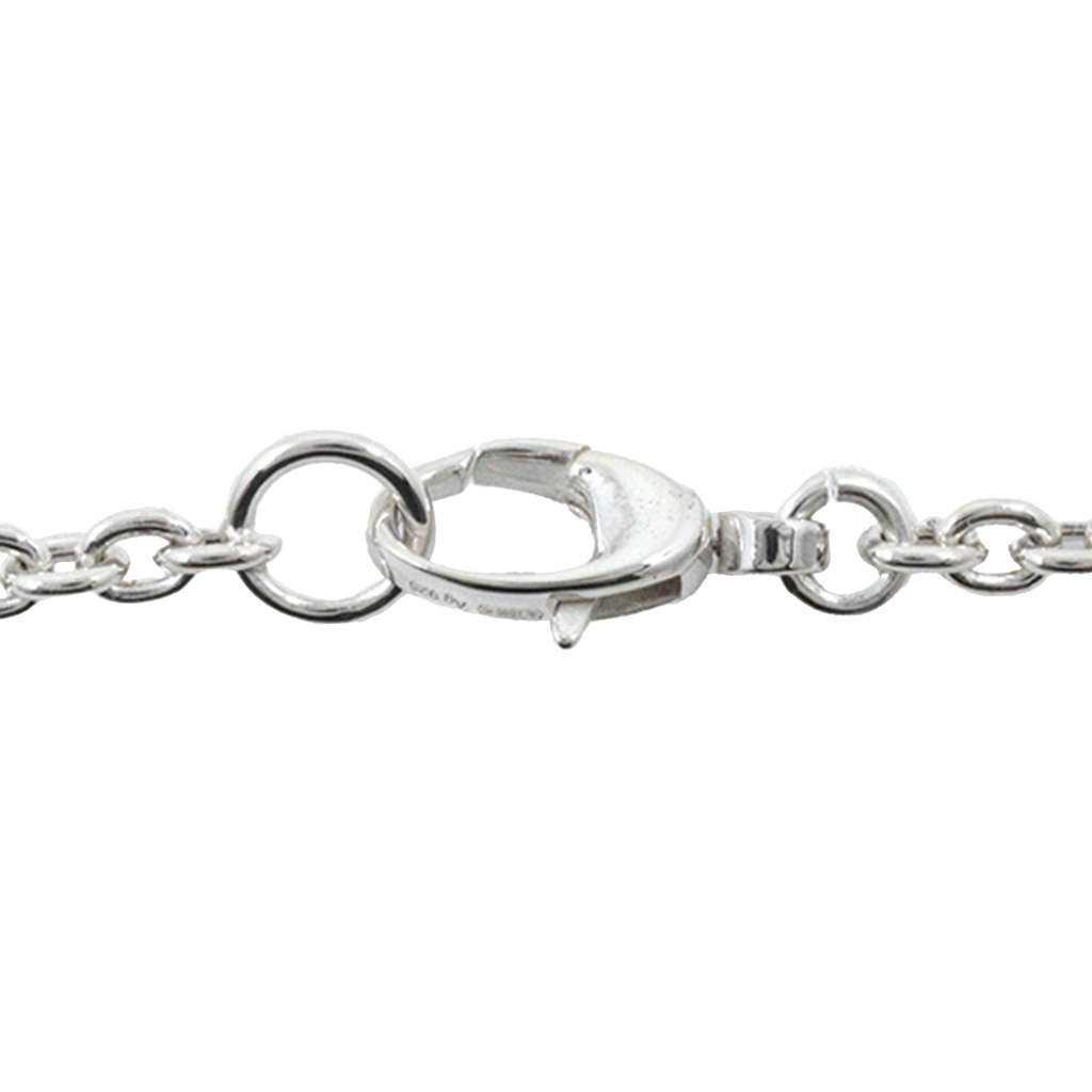 Gucci Sterling Silver Interlocking G Pendant Necklace Silver Silver Good condition - Box View