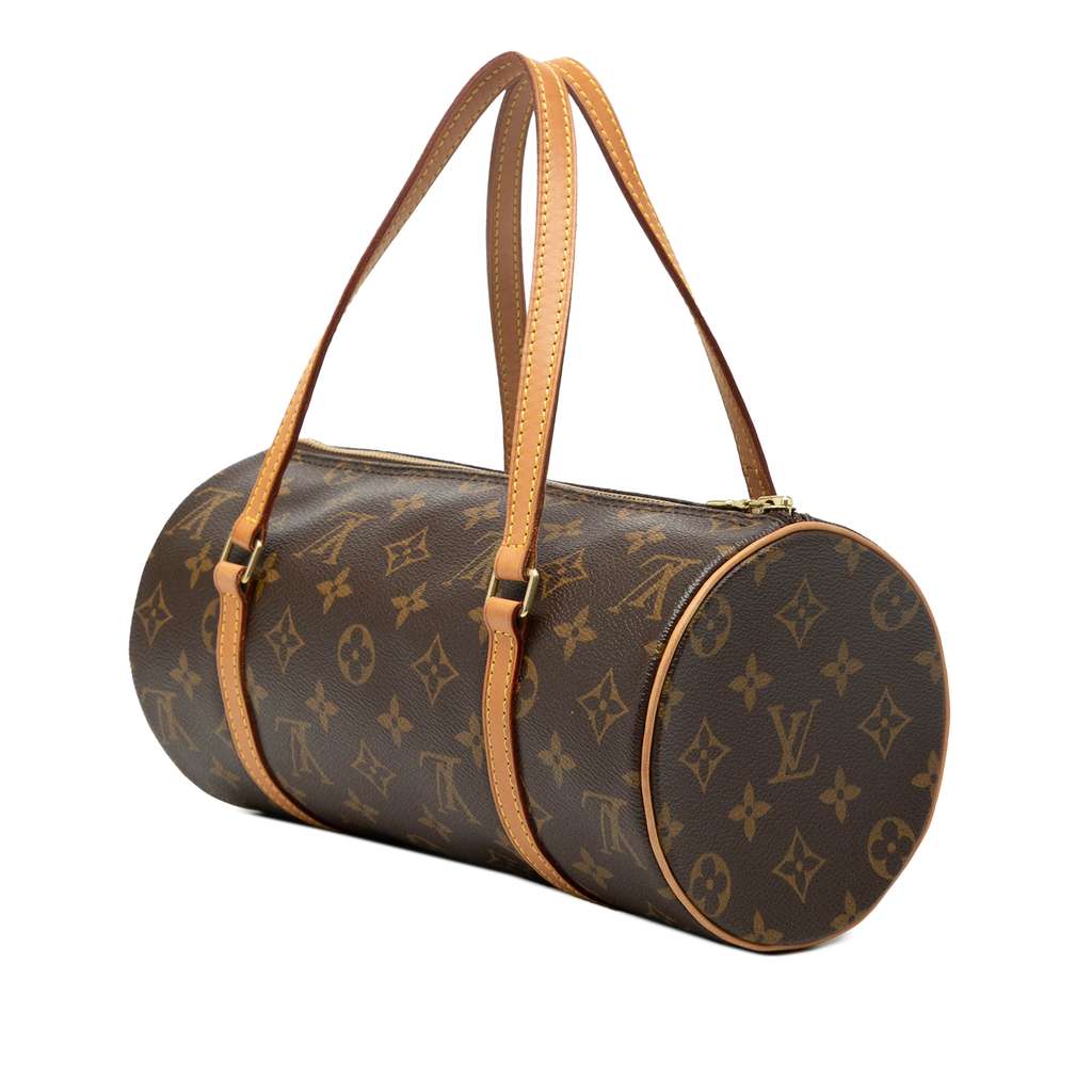 Louis Vuitton Monogram Papillon 28 Brown Good condition - Back View
