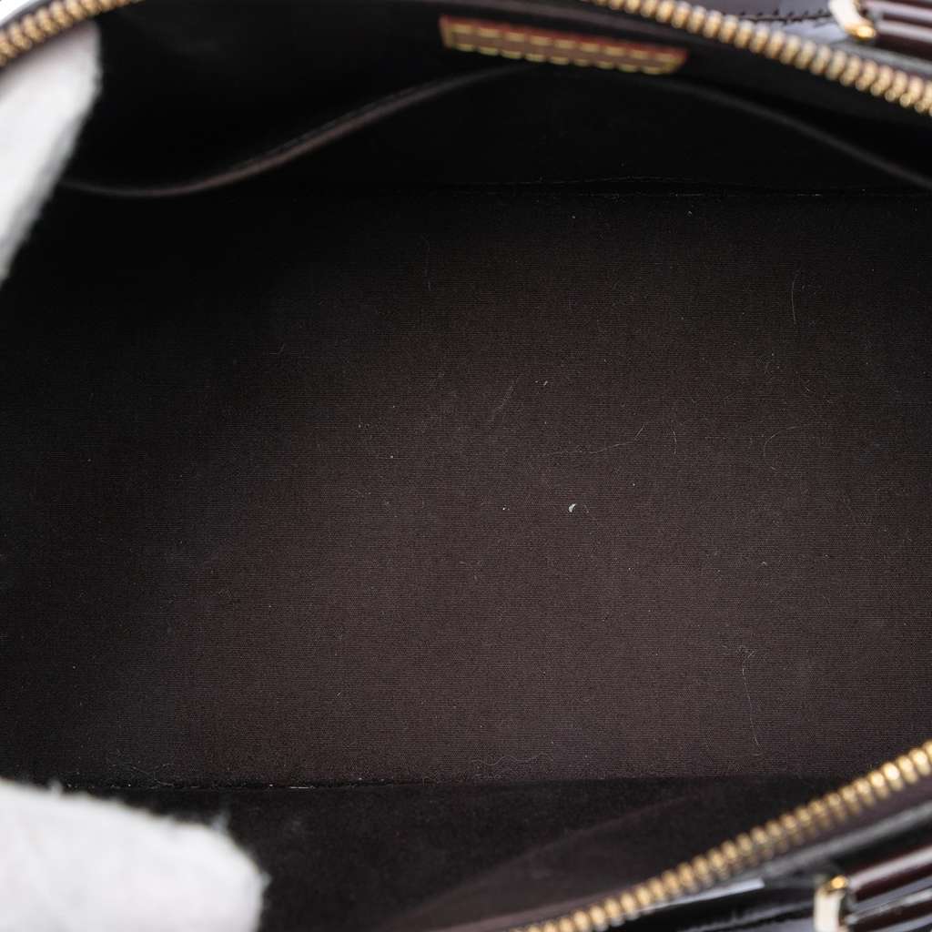 Louis Vuitton Monogram Vernis Alma PM Purple Leather Good condition - Model View