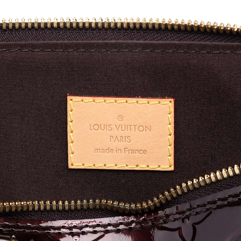 Louis Vuitton Monogram Vernis Alma PM Purple Leather Good condition - Box View