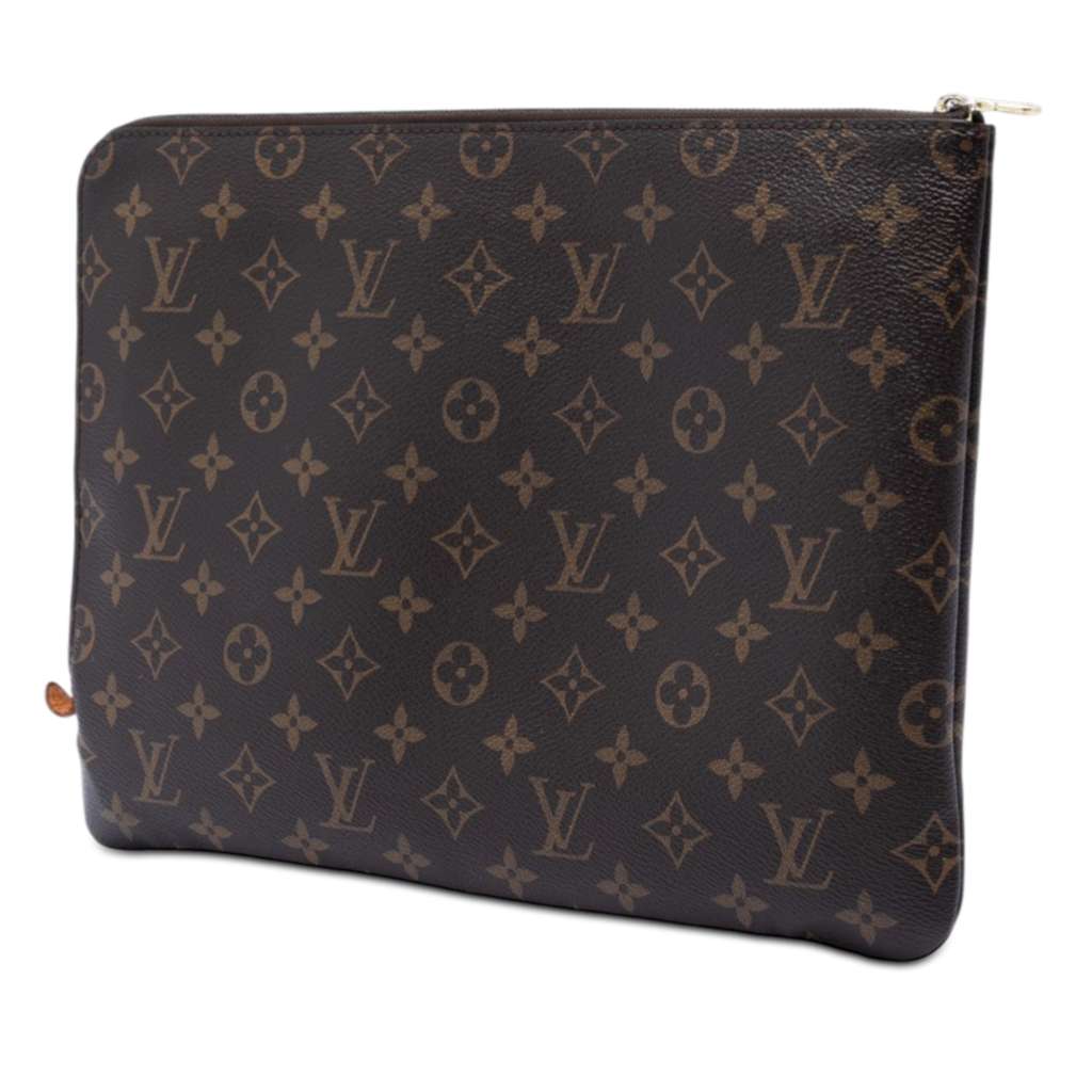 Louis Vuitton Monogram Etui Voyage MM Brown Good condition - Back View