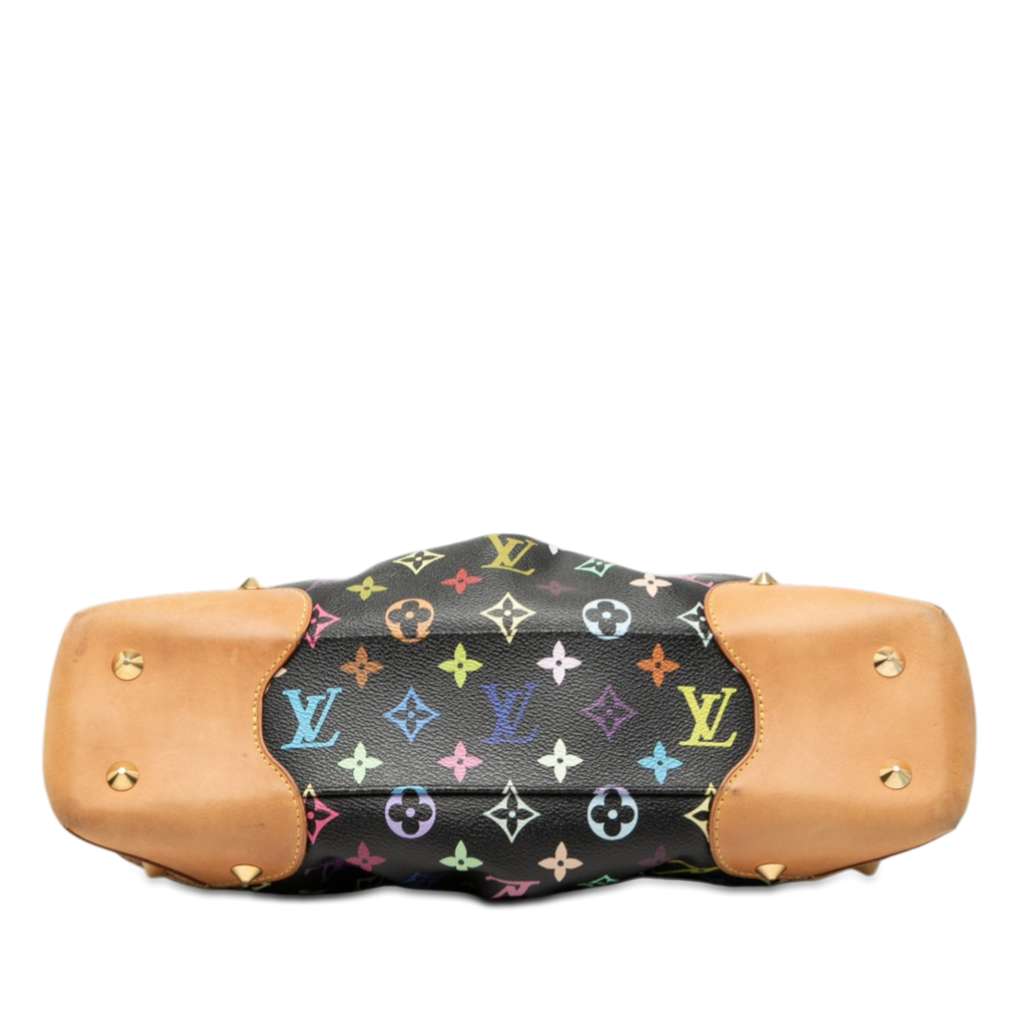 Louis Vuitton Monogram Multicolore Judy MM Black Good condition - Inside View