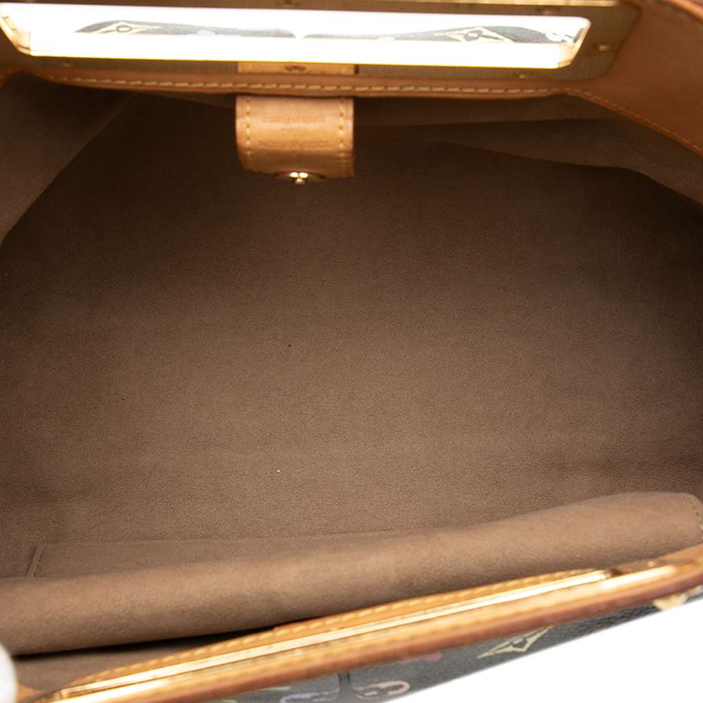 Louis Vuitton Monogram Multicolore Judy MM Black Good condition - Model View