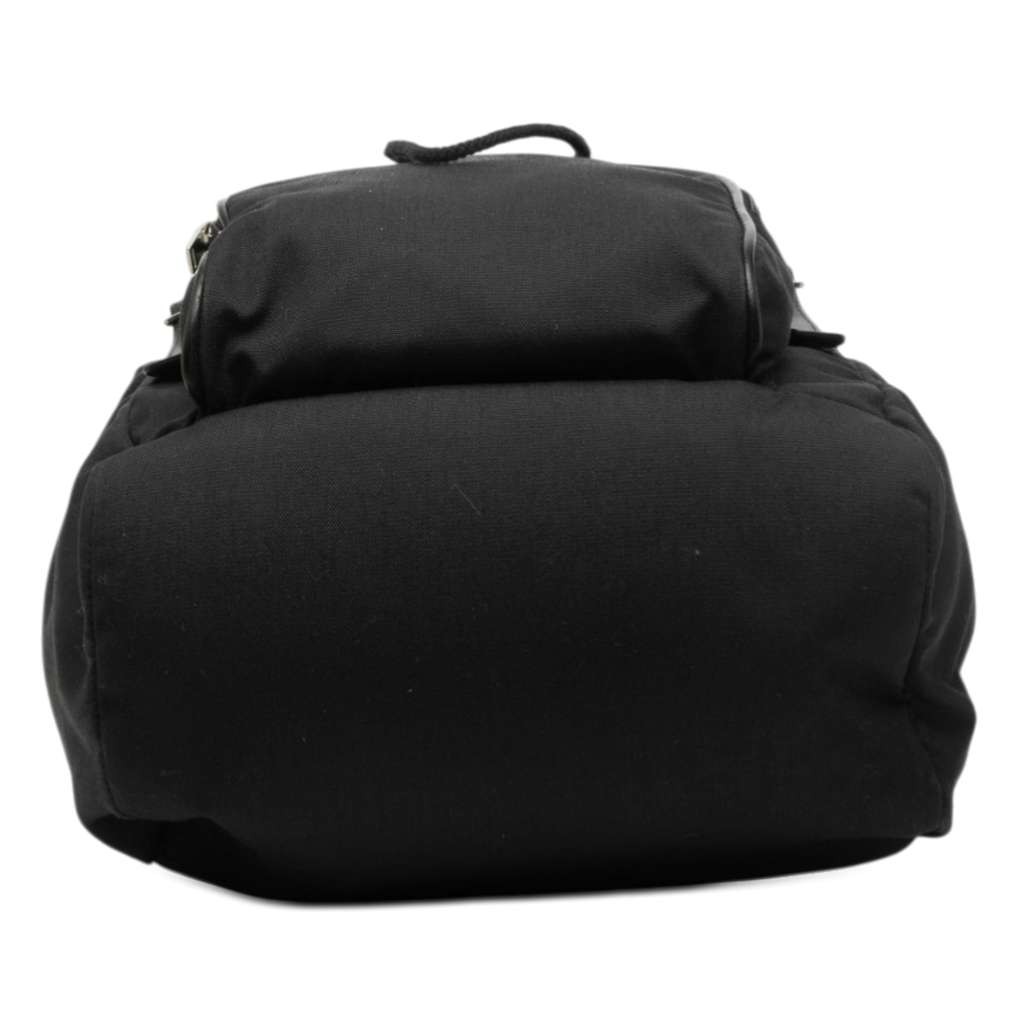 Saint Laurent Canvas Utilitarian Hunting Backpack Black Canvas Good condition - Inside View