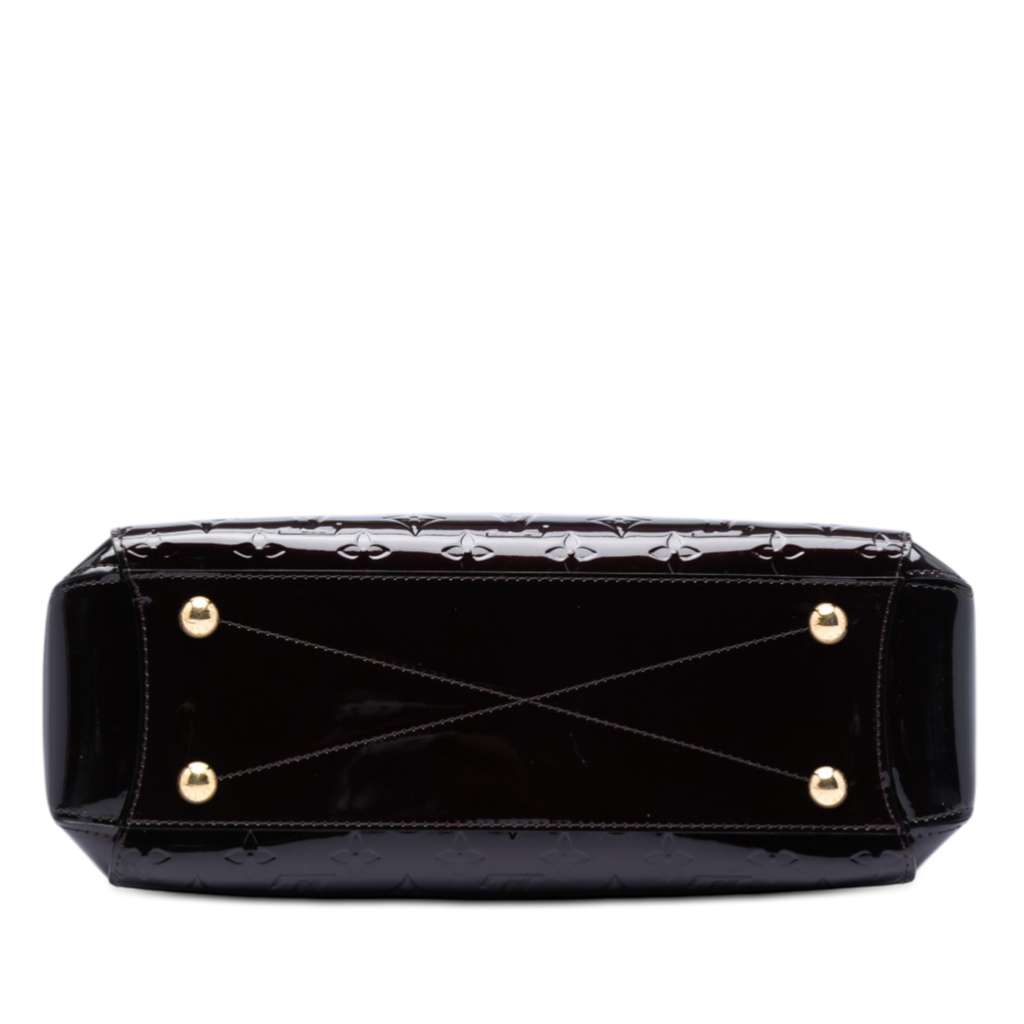 Louis Vuitton Monogram Vernis Montaigne MM Purple Leather Good condition - Inside View