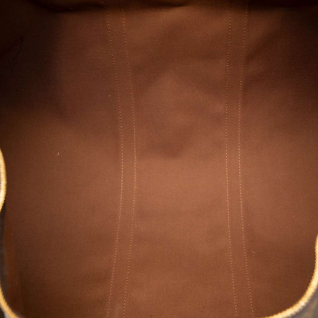 Louis Vuitton Monogram Keepall 60 Brown Good condition - Model View