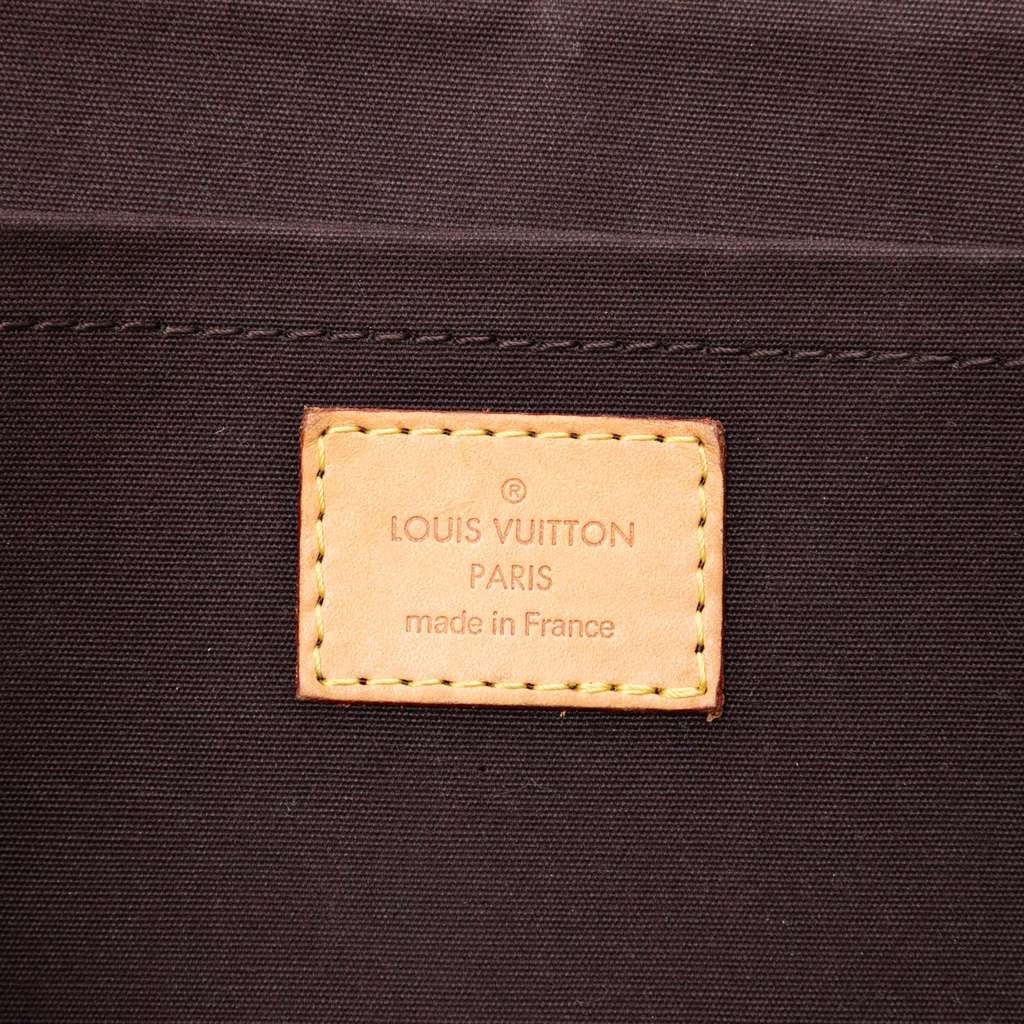 Louis Vuitton Monogram Vernis Rosewood Avenue Red Leather Good condition - Box View