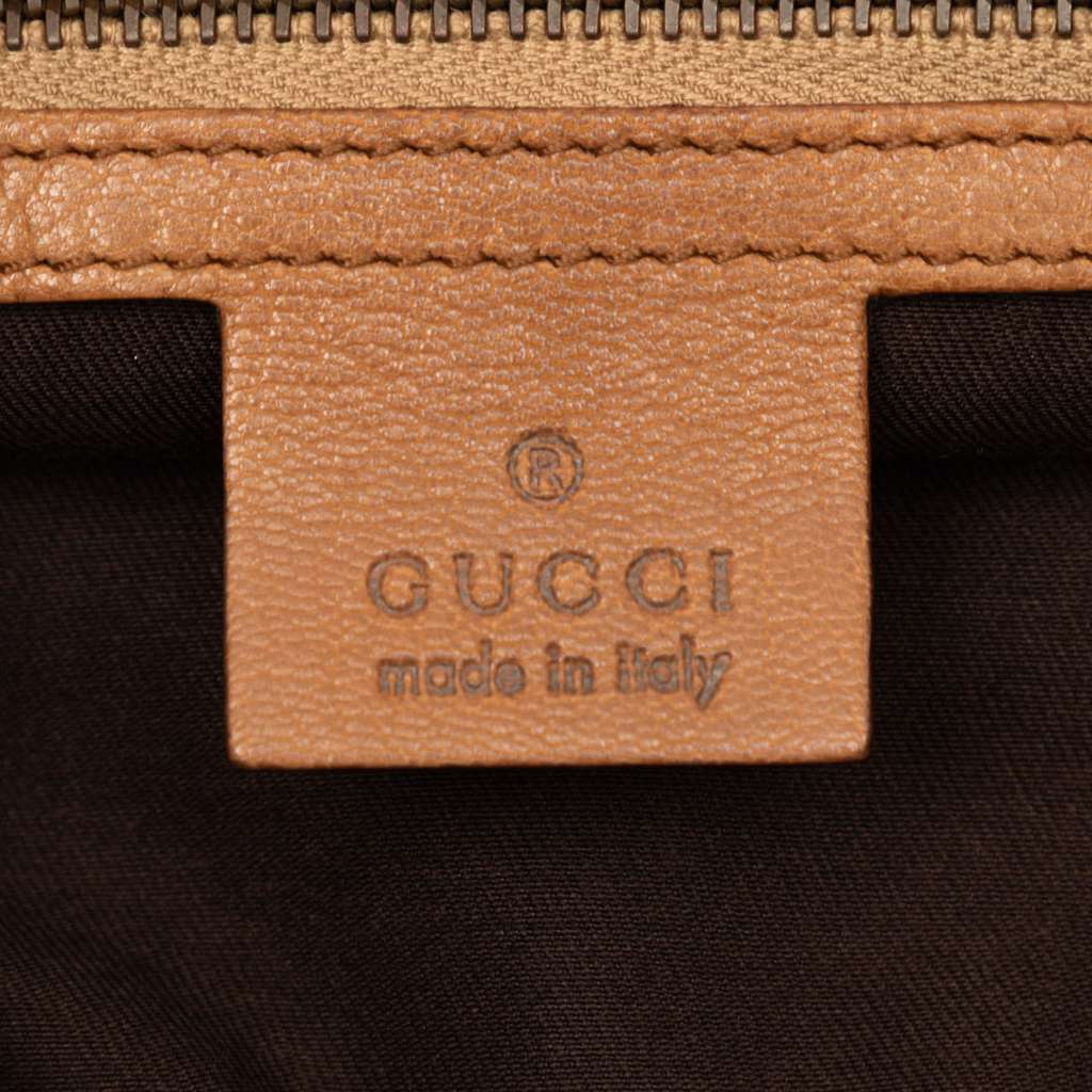 Gucci Small Leather Blondie Hobo Bag Brown Leather Good condition - Box View