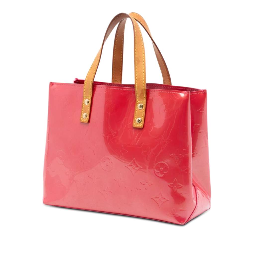 Louis Vuitton Monogram Vernis Reade PM Pink Leather Good condition - Back View