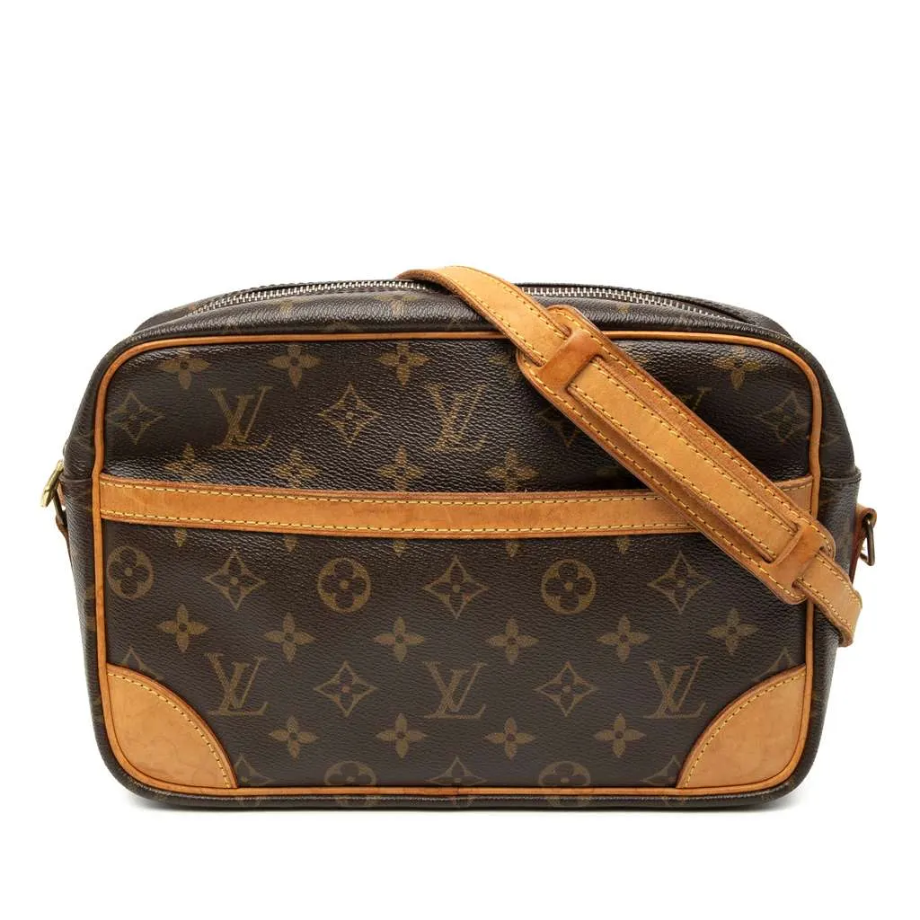 Louis Vuitton Monogram Trocadero 27 Brown Very good - Front View