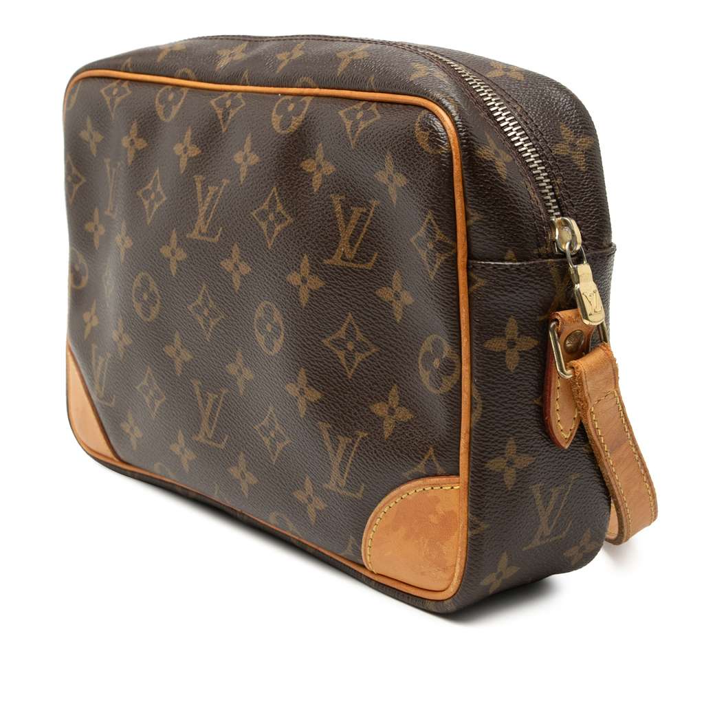 Louis Vuitton Monogram Trocadero 27 Brown Good condition - Back View