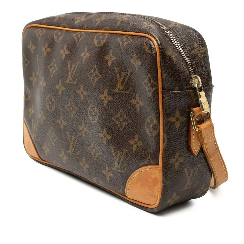 Louis Vuitton Monogram Trocadero 27 Brown Very good - Back View