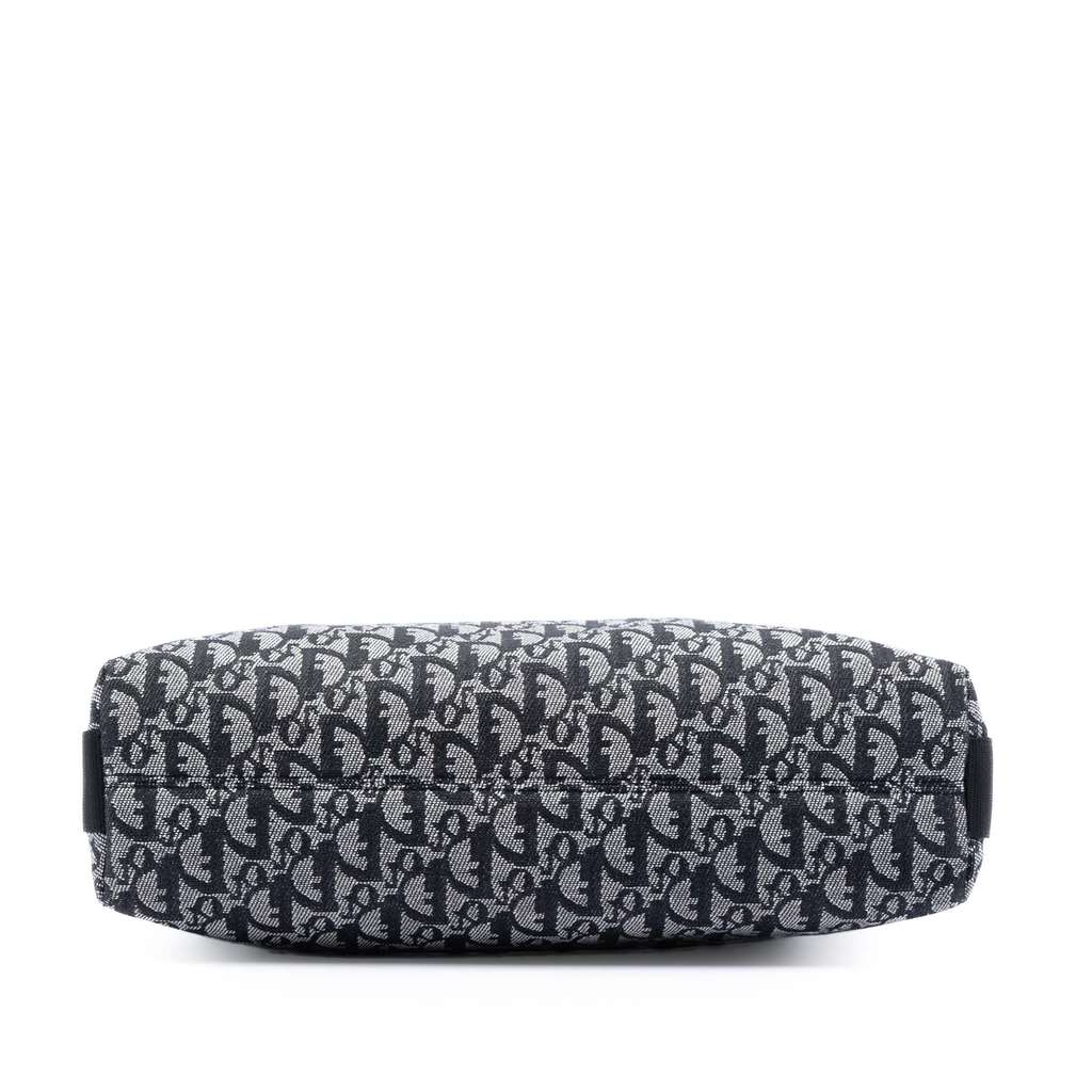 Dior Diorissimo Trotter Canvas Crossbody Blue Canvas Good condition - Inside View