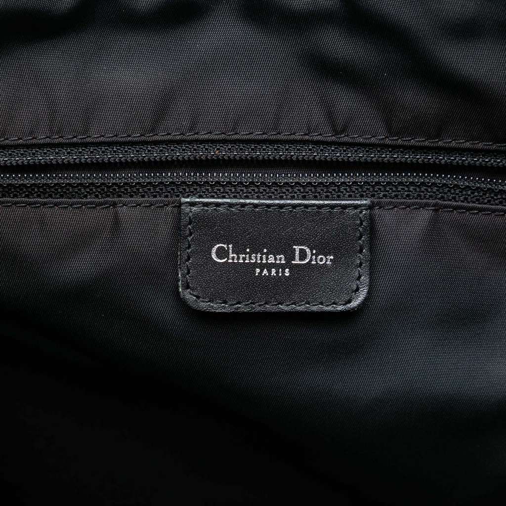 Dior Diorissimo Trotter Canvas Crossbody Blue Canvas Good condition - Box View