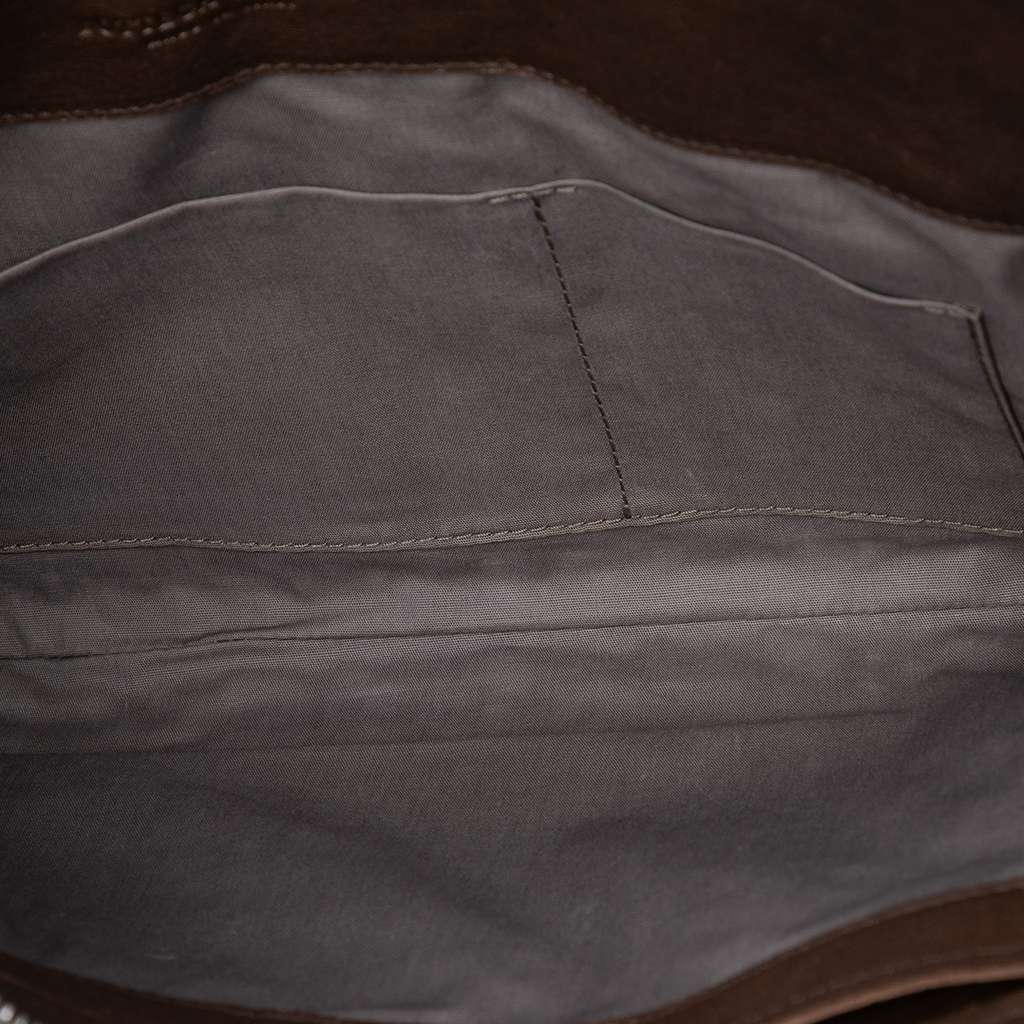 Bottega Veneta Tricolor Nappa Intrecciato Clutch Brown Leather Good condition - Model View