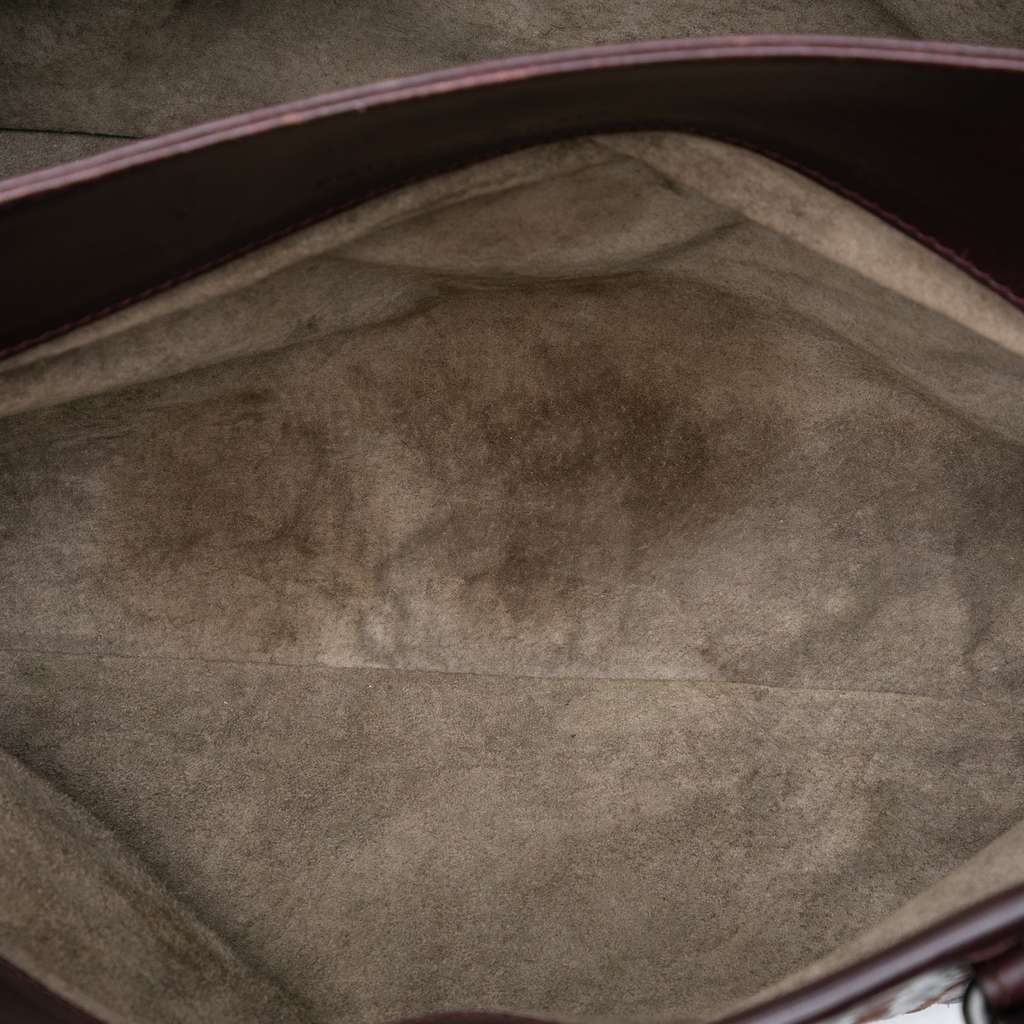 Bottega Veneta Medium Nappa Intrecciato Roma Tote Red Leather Good condition - Model View