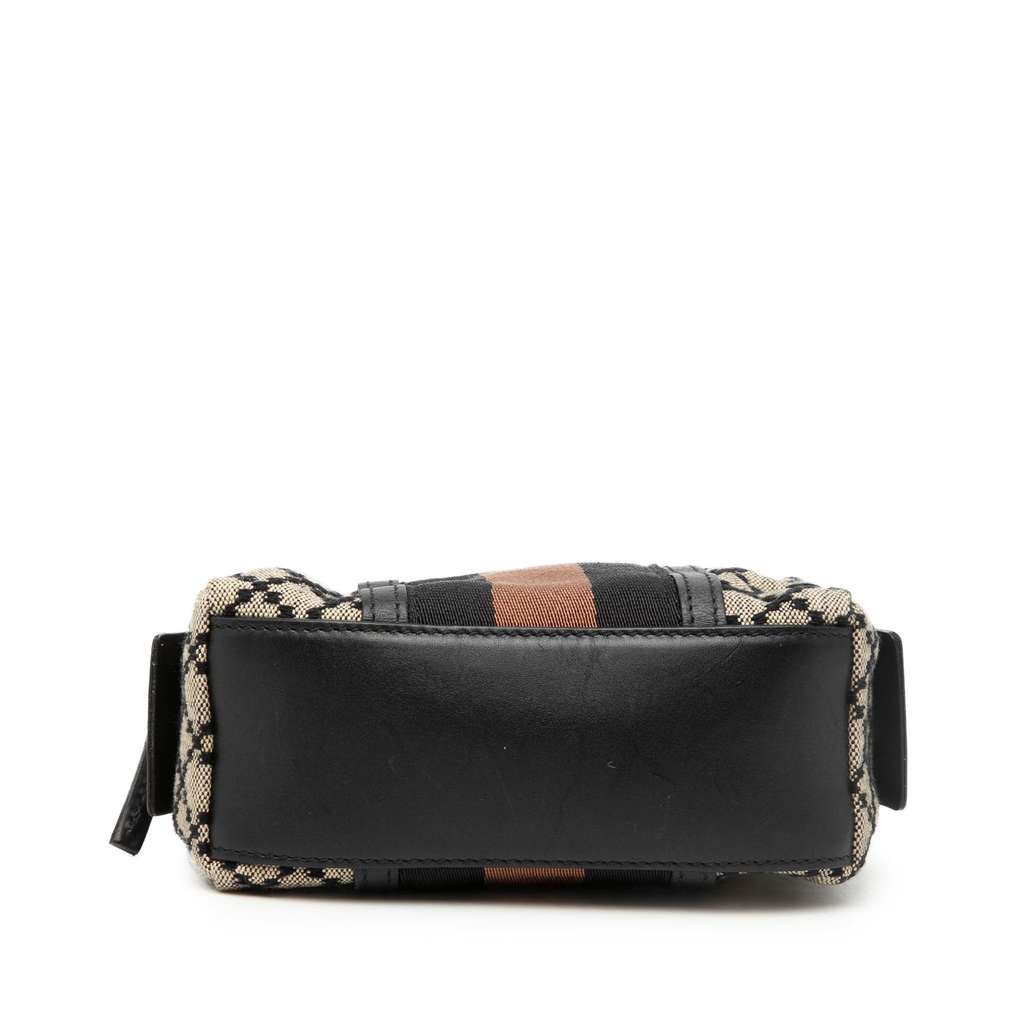 Gucci Diamante Canvas Web Pouch Beige Canvas Good condition - Inside View