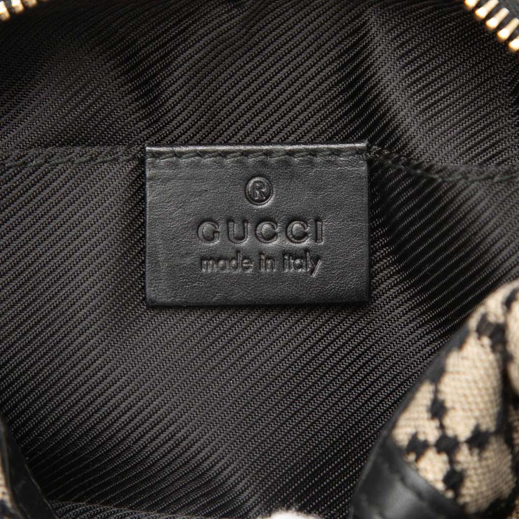 Gucci Diamante Canvas Web Pouch Beige Canvas Good condition - Box View