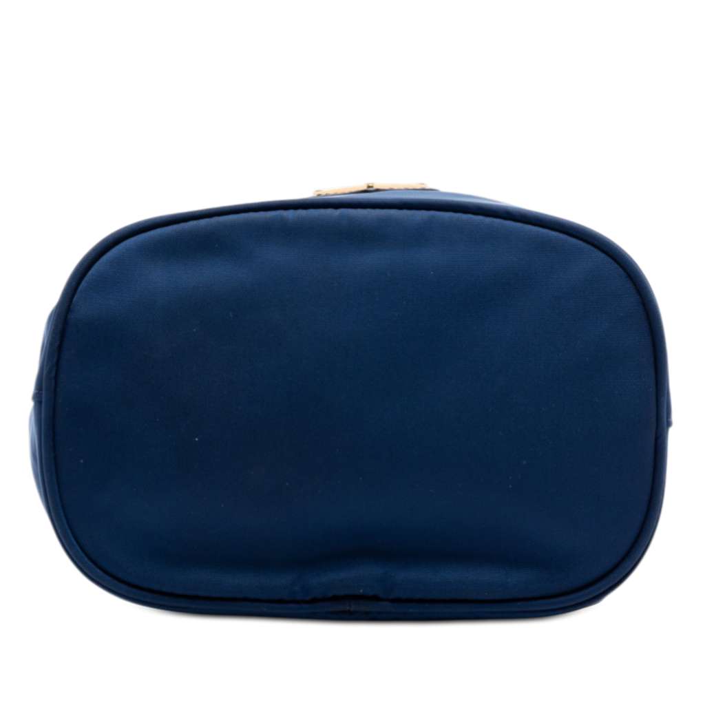 Prada Re-Nylon Drawstring Pouch Blue Good condition - Inside View