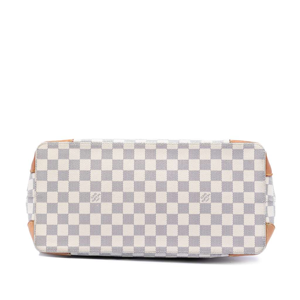 Louis Vuitton Damier Azur Hampstead MM White Good condition - Inside View