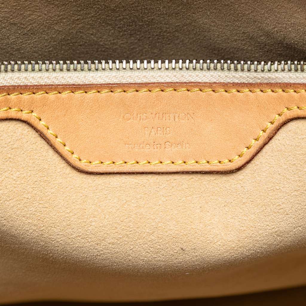 Louis Vuitton Damier Azur Hampstead MM White Good condition - Box View