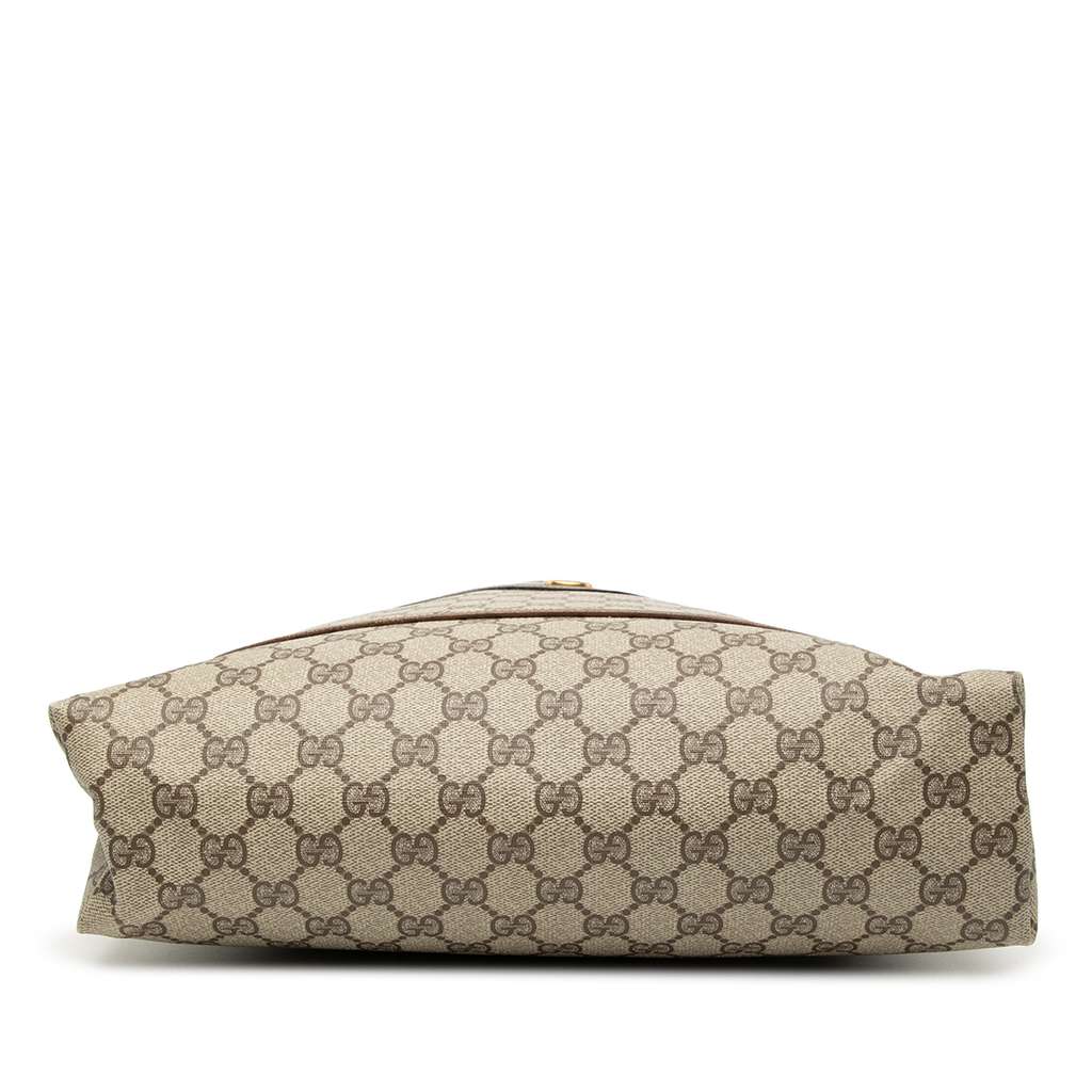 Gucci GG Supreme Web Tote Beige Canvas Good condition - Inside View