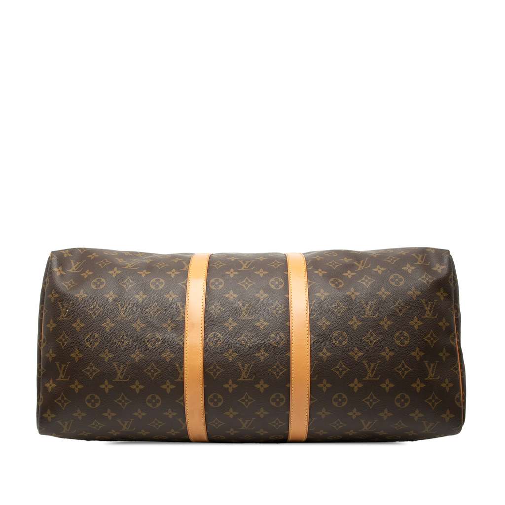 Louis Vuitton Monogram Keepall 55 Brown Good condition - Inside View